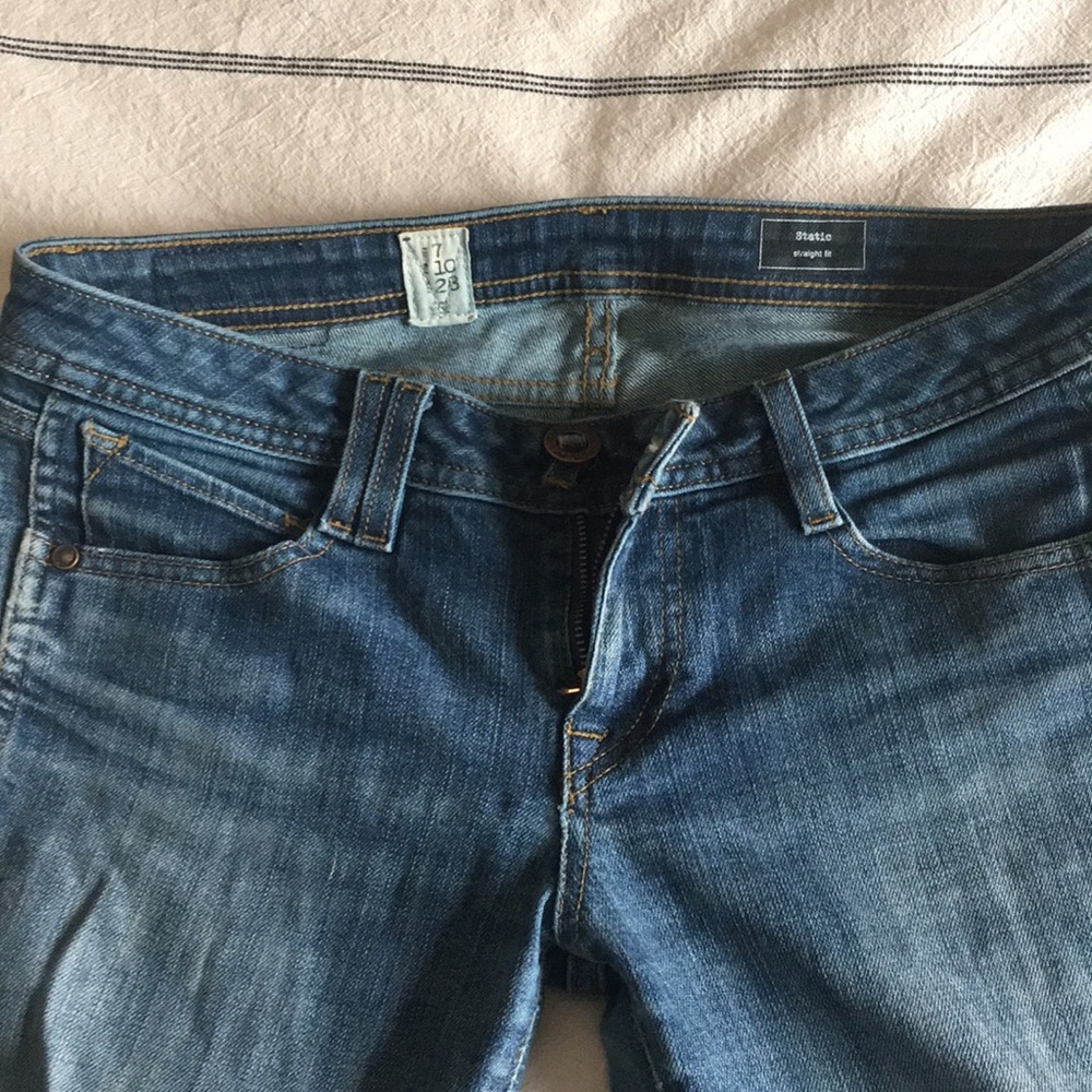 Volcom static straight fit jeans